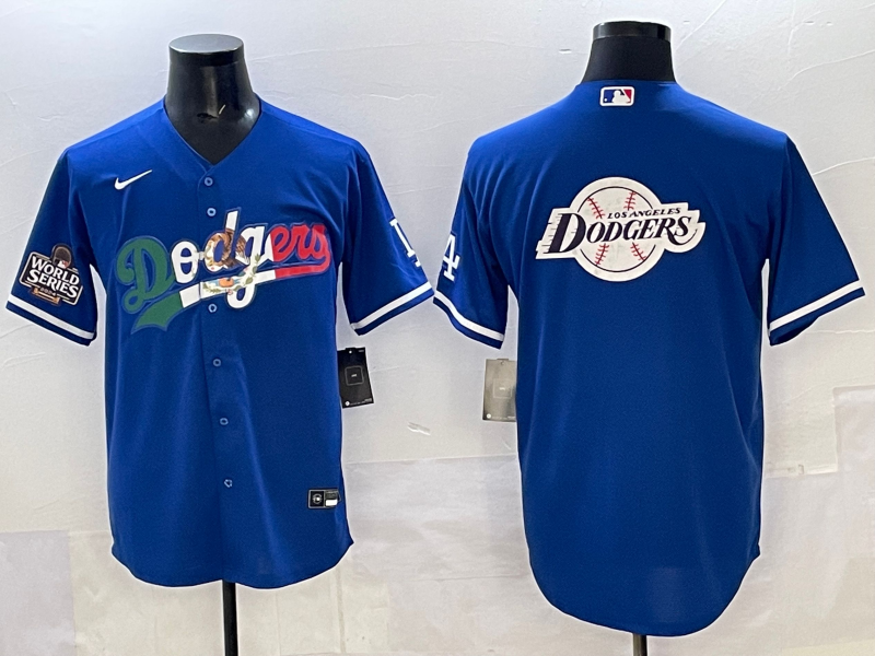 Men Los Angeles Dodgers blank blue Nike 2025 MLB All Star Jersey 0011